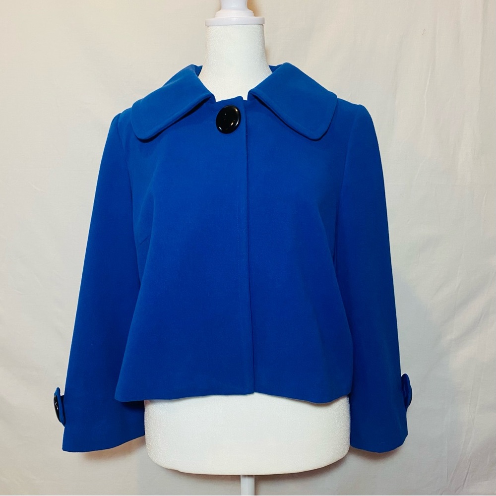 Classically styled Lena Gabrielle Jacket with single-button - Size 10